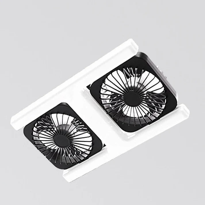 AéroLED® - Ventilateur de Plafond à Double Tête avec LED