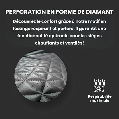 AutoLuxe® - Housses de Siège de Luxe (Kit Complet)