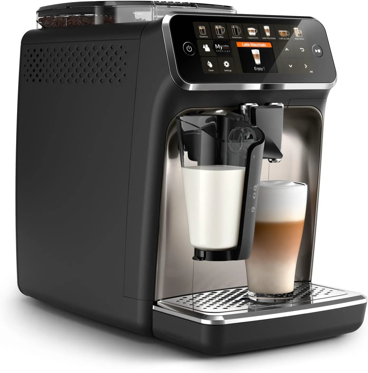 CaféDélice® - Machine Expresso et Cappuccino avec écran tactile