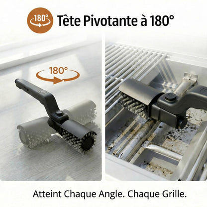 GrillBrille® - Nettoyeur électrique sans fil pour barbecue