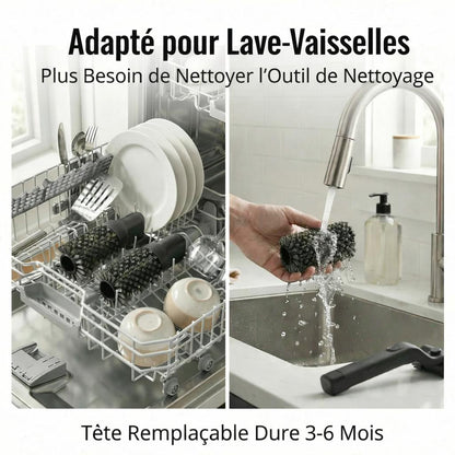 GrillBrille® - Nettoyeur électrique sans fil pour barbecue