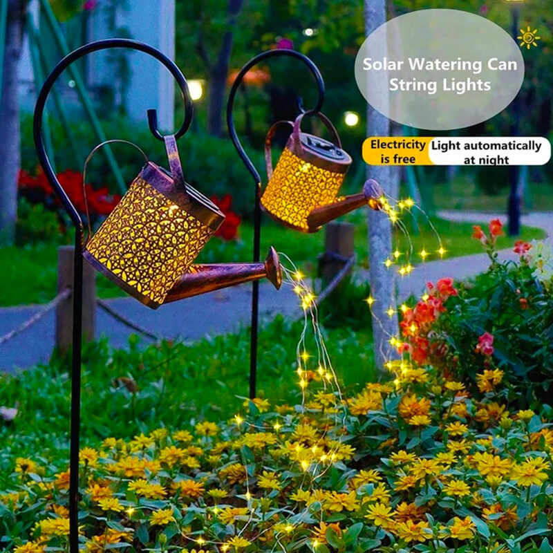 MagiLumière® - Lumières de Arrosoir Solaires